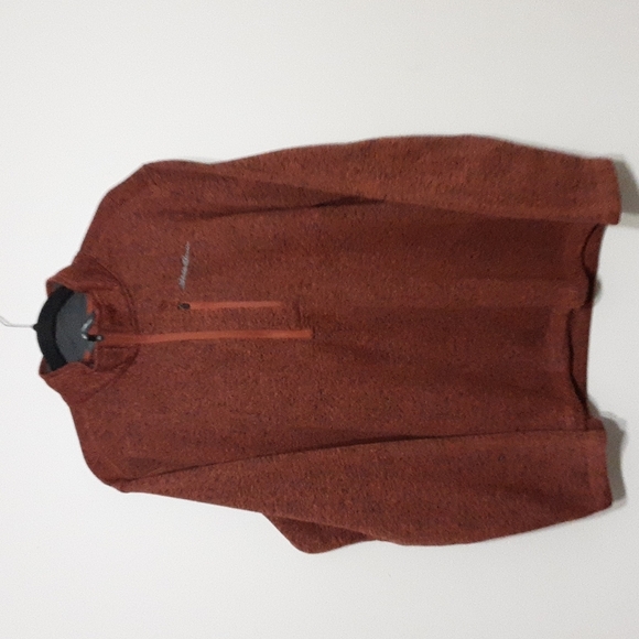 Eddie Bauer men's fleece lining sweater pullover quarter zip closure size XXL - Picture 8 of 8